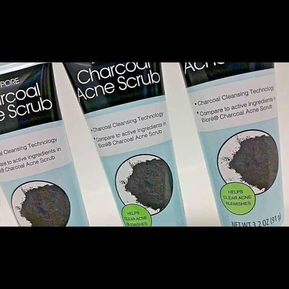 💥 Deep Pore Lot of 2 Deep Pore Charcoal Acne Scrub 3.2 OZ . (91g) 🎊🛍🎉 - Picture 7 of 10